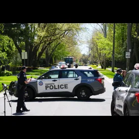 Shooting outside Drake's mansion in Toronto