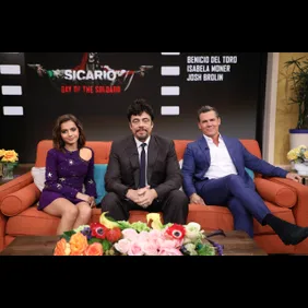 Celebrities Visit Univision's "Despierta America"