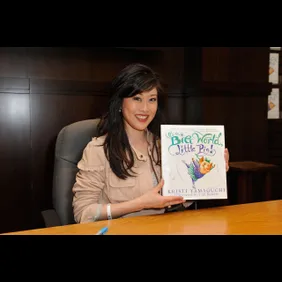 Kristi Yamaguchi Book Signing For "It's A Big World, Little Pig"