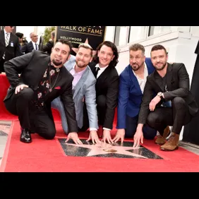 NSYNC Honored With Star On The Hollywood Walk Of Fame