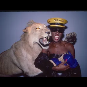 Grace Jones And Lion