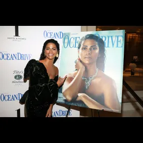 Ocean Drive Magazine Celebrates November Cover Star Camila Alves McConaughey