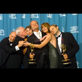 Frasier TV Show Cast at 50th Annual Emmy Awards 1998