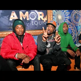 Travis Scott Hosts Amora Lounge