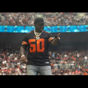 50 Cent Performs At BC Place