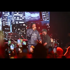 UK Launch Of 'Gin &amp; Juice By Dre And Snoop' At Flipper's Roller Boogie Palace, London - Inside