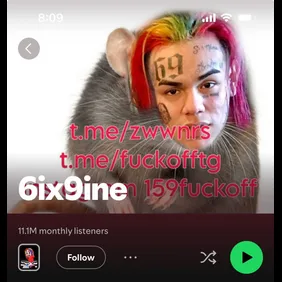 6ix9ine Spotify