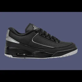 Air-Jordan-2-3-Black-Metallic-Silver-FD0383-001