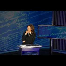 Democratic presidential nominee, U.S. Vice President Kamala Harris and Republican presidential nominee former President Donald Trump Debate
