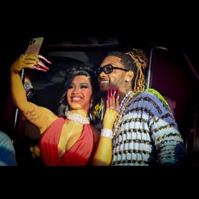 Cardi B And Offset Celebrate New Year's Eve 2023 At E11EVEN Miami