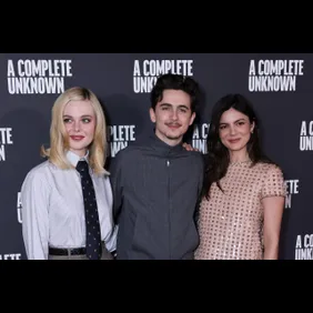 "A Complete Unknown" London Photocall