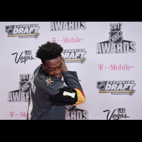 Jun 21, 2017; Las Vegas, NV, USA; Recording artist Desiigner arrives on the red carpet before the 2017 NHL Awards and Expansion