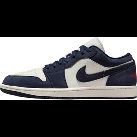 Jordan-1-Low-SE-Suede-Sneakers-Obsidian-University-Gold-Chile-Red