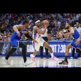 NBA: Playoffs-New York Knicks at Philadelphia 76ers