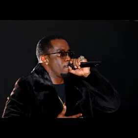 Feb 1, 2014; New  York, NY, USA; Recording artist/rapper Sean Combs aka Diddy performs during the Revolt Party at the Time