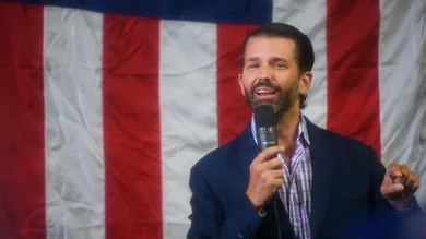 Republican Candidate Ted Budd Campaigns For Senate In North Carolina