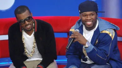 BET 106 &amp; Park with Kanye West And 50 Cent