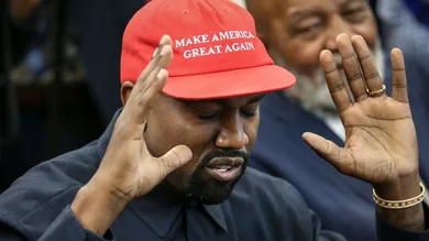 President Trump Hosts Kanye West And Former Football Player Jim Brown At The White House