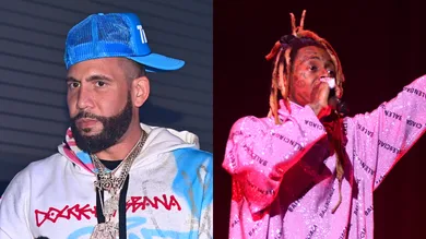 Collage of DJ Drama & Lil Wayne