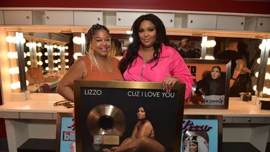 Lizzo Plaque Presentation At Radio City
