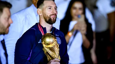 FIFA World Cup Qatar 2022 Winners Arrive to Buenos Aires