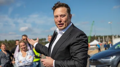 Elon Musk Visits Germany