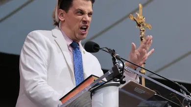 Conservative Catholic Group St. Michael's Media Holds Prayer Rally In Baltimore