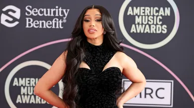 2021 American Music Awards Red Carpet Roll-Out With Host Cardi B
