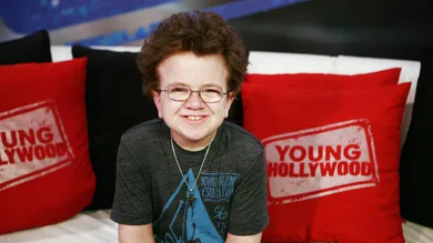 Keenan Cahill Visits Young Hollywood Studio
