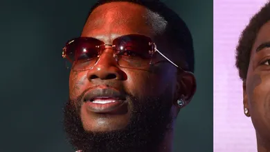 Collage of Gucci Mane & Kodak Black