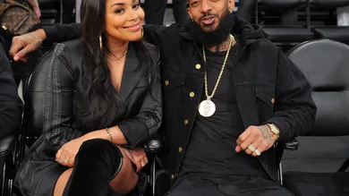 Celebrities At The Los Angeles Lakers Game