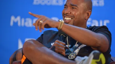 Rick Ross Promotes His New Book "Rick Ross Hurricanes: A Memoir"