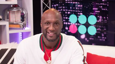 Lamar Odom Visits Young Hollywood Studio