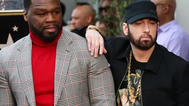Curtis "50 Cent" Jackson Is Honored With A Star On The Hollywood Walk Of Fame