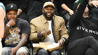 Celebrities At The Los Angeles Clippers Game