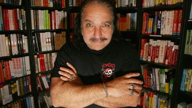 Ron Jeremy Signs His Book At Book Soup