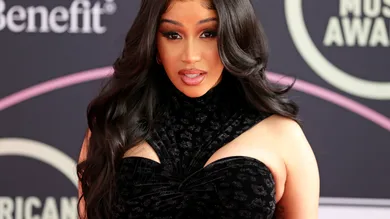 2021 American Music Awards Red Carpet Roll-Out With Host Cardi B