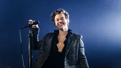 Harry Styles Performs On His European Tour At AccorHotels Arena, Paris