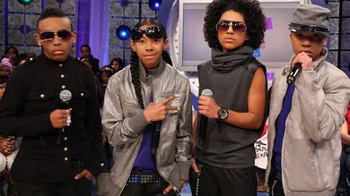 Mary Mary And Mindless Behavior Visits BET's "106 & Park" - March 28, 2011