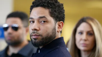 Actor Jussie Smollett Appears Outside Of Court After It Was Announced That All Charges Have Been Dropped Against Him
