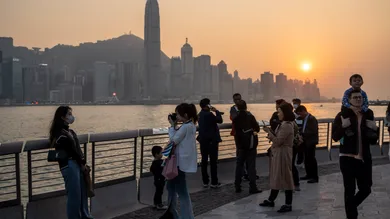 Hong Kong First Day After Government Lift Mask Mandate