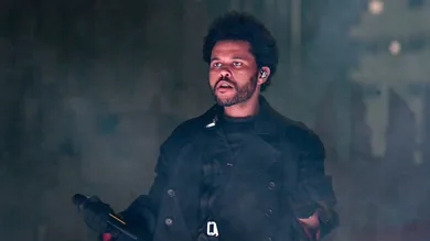 The Weeknd Performs At Mercedes-Benz Stadium