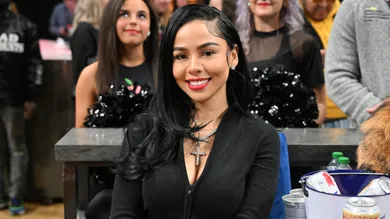 Celebrities Attend Los Angeles Clippers v Atlanta Hawks