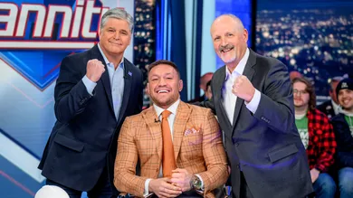 Conor McGregor Visits "Hannity"