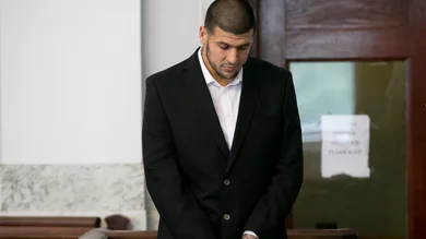 Aaron Hernandez At Attleboro District Court