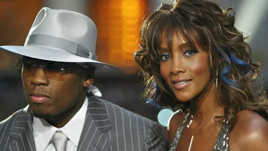 50 Cent and Vivica A. Fox