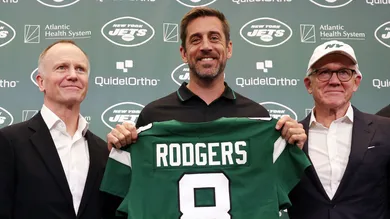 New York Jets Introduce Quarterback Aaron Rodgers