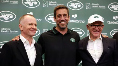 New York Jets Introduce Quarterback Aaron Rodgers