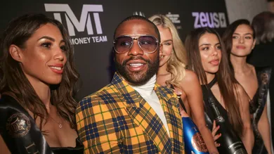 Floyd Mayweather's Private Birthday Party at Restaurant Ours