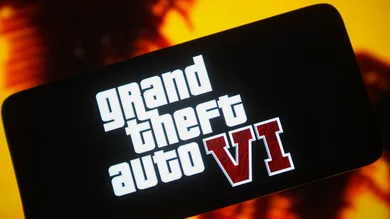 In this photo illustration, a Grand Theft Auto VI (GTA 6)